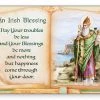 Cbc St Patrick’s Day Post A Plaque ‘An Irish Blessing’ GENERAL GIFTS