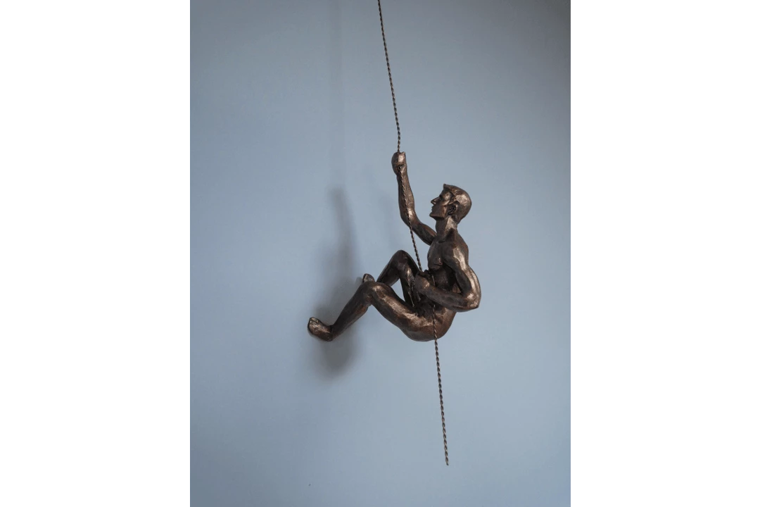 Dutch Brothers Abseiling Climber Man Figurine -Bronze GENERAL GIFTS 4 Dutch Brothers Abseiling Climber Man Figurine -Bronze GENERAL GIFTS