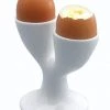 GENERAL GIFTS KitchenCraft White Porcelain Double Egg Cup
