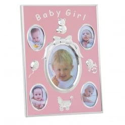 Giftworks Multi Photo Baby Frames – Holds 5 Pictures