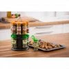 Premier Housewares GENERAL GIFTS Spice Rack Black Revolving