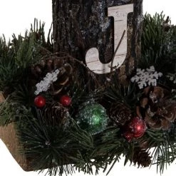 Itemint Joy Christmas Candle Holder 54X21X23cm CHRISTMAS SHOP 6 Itemint Joy Christmas Candle Holder 54X21X23cm CHRISTMAS SHOP