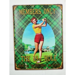 Dutch Brothers Fun Golf Sign