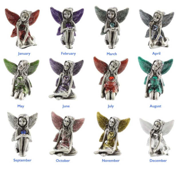 Lesser And Pavey NOVELTY Birthstone Fairy Birthday Gifts 3 Lesser And Pavey NOVELTY Birthstone Fairy Birthday Gifts