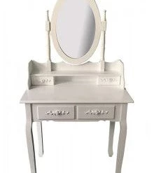 Giftworks THE GRANGE COLLECTION MELISSA DRESSING TABLE AND STOOL