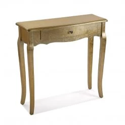 Versa GENERAL GIFTS CAGLIARI GOLD CONSOLE TABLE