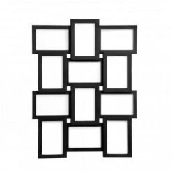 Premier Housewares Black Plastic Collage Frames GENERAL GIFTS