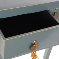 ITEM GENERAL GIFTS CONSOLE TABLE SOLID WOOD MDF ORIENTAL 63X26X83cm