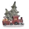 Itemint LED FIGURE FIBREGLASS CHRISTMAS TRAIN 33,5X10,5X41cm
