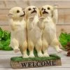 Wi BEST OF BREED THREE LABRADOR PUPPIES WELCOME ORNAMENT 1 Wi BEST OF BREED THREE LABRADOR PUPPIES WELCOME ORNAMENT