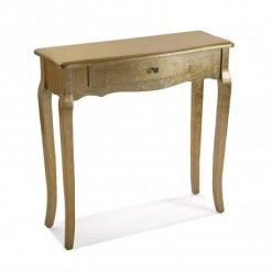 Versa GENERAL GIFTS CAGLIARI GOLD CONSOLE TABLE