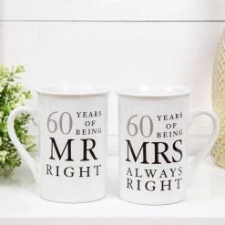 Giftworks NOVELTY Mr Right & Mrs Always Right Mug Anniversary Gifts 11 Giftworks NOVELTY Mr Right & Mrs Always Right Mug Anniversary Gifts