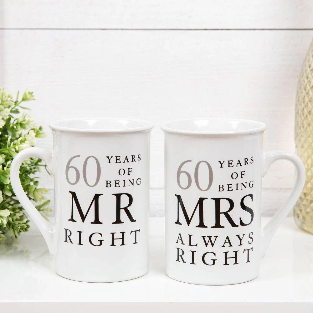 Giftworks NOVELTY Mr Right & Mrs Always Right Mug Anniversary Gifts 7 Giftworks NOVELTY Mr Right & Mrs Always Right Mug Anniversary Gifts