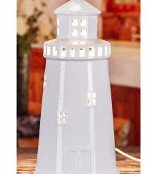 Giftworks GENERAL GIFTS THE GRANGE COLLECTION LIGHTHOUSE TABLE LAMP H34cm