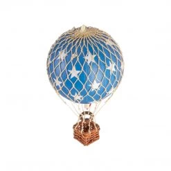 Giftworks Floating The Skies Hot Air Balloon - Blue Stars