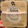 Royal County GENERAL GIFTS ROSE QUARTZ FOR LOVE GEMSTONE BRACELET