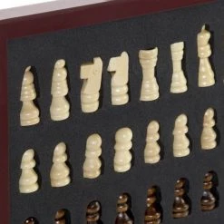 Itemint Vintage Wooden Chess Board Game Wine Gift Set. GENERAL GIFTS 9 Itemint Vintage Wooden Chess Board Game Wine Gift Set. GENERAL GIFTS