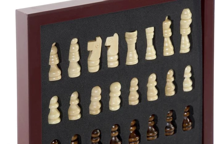 Itemint Vintage Wooden Chess Board Game Wine Gift Set. GENERAL GIFTS 4 Itemint Vintage Wooden Chess Board Game Wine Gift Set. GENERAL GIFTS