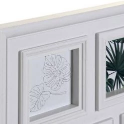 ITEM Home White 4- Photo Gallery Collage Frames