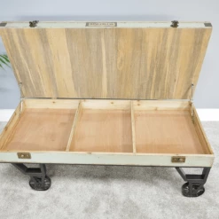 Giftworks INDUSTRIAL FURNITURE VINTAGE COFFEE TABLE