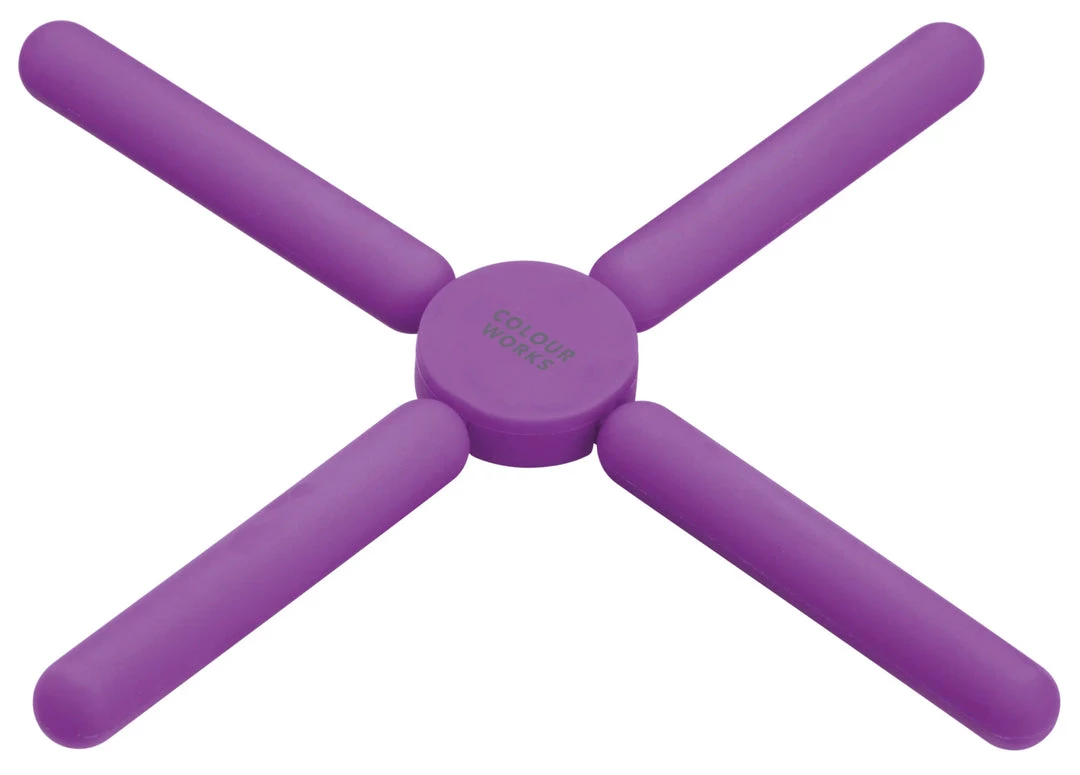 KitchenCraft Colourworks Folding Trivets (Pre Order For Late October) 4 KitchenCraft Colourworks Folding Trivets (Pre Order For Late October)