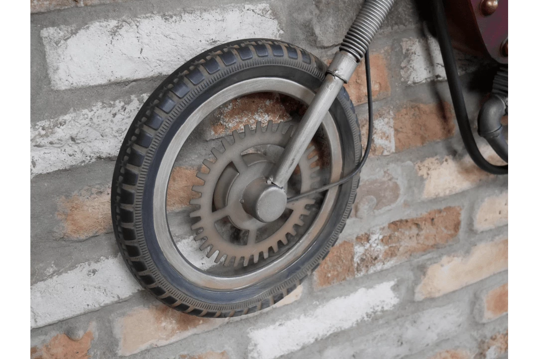 Giftworks GENERAL GIFTS Vintage Motorbike Clock -Gifts For Men 8 Giftworks GENERAL GIFTS Vintage Motorbike Clock -Gifts For Men