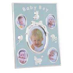 Giftworks Multi Photo Baby Frames – Holds 5 Pictures