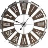 ITEM SKELETON WALL CLOCK MDF METAL 75X5X75 NATURAL GENERAL GIFTS 1 ITEM SKELETON WALL CLOCK MDF METAL 75X5X75 NATURAL GENERAL GIFTS