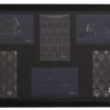 Giftworks Black Collage 6-Photo Gallery Multi Frame Photo Frame