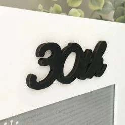 Giftworks Birthday 3D Text Signature Photo Frame GENERAL GIFTS 17 Giftworks Birthday 3D Text Signature Photo Frame GENERAL GIFTS