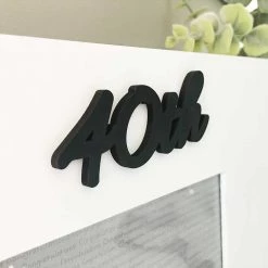 Giftworks Birthday 3D Text Signature Photo Frame GENERAL GIFTS 19 Giftworks Birthday 3D Text Signature Photo Frame GENERAL GIFTS