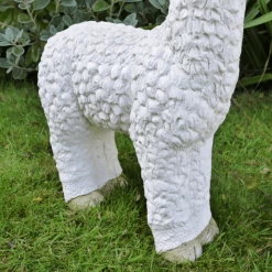 Giftworks NOVELTY Llama (White) Sculpture
