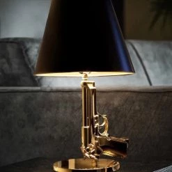 Mikamax GENERAL GIFTS GOLDEN GUN LAMP BERETTA