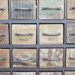 Dutch Brothers Industrial Furniture Rustic 12 Drawer Cabinet GENERAL GIFTS