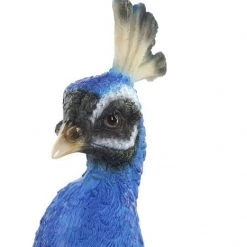 Itemint GENERAL GIFTS FIGURE RESIN 51X16,5X30cm PEACOCK GREEN