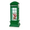 Giftworks CHRISTMAS SHOP 27cm Christmas Glitter Green Post Box