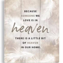 Giftworks PORCELAIN SENTIMENT PLAQUE