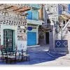 ITEM Mediterranean Town Canvas
