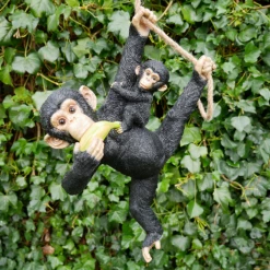Dutch Brothers NOVELTY Resin Monkey And Baby