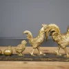 Dutch Brothers GENERAL GIFTS Gold Resin Evolution Of A Chicken