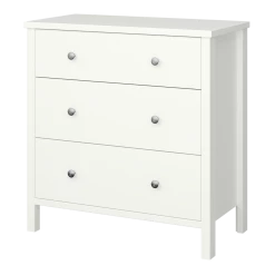 Steems 3 Drawer Chest – Off White