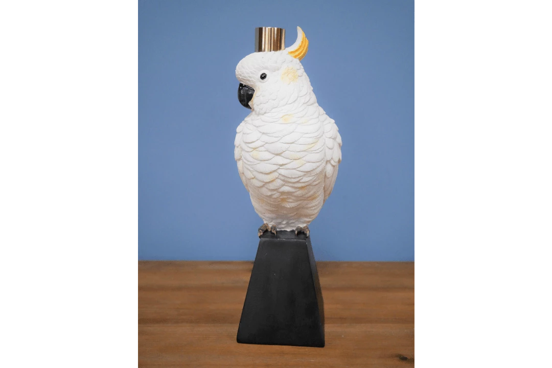Dutch Brothers Parrot Candle Holder 5 Dutch Brothers Parrot Candle Holder