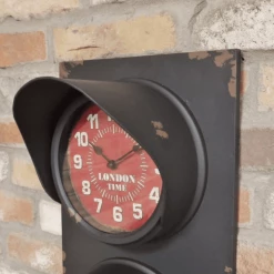 Giftworks GENERAL GIFTS Retro Traffic Light Vintage Gifts Clock 10 Giftworks GENERAL GIFTS Retro Traffic Light Vintage Gifts Clock