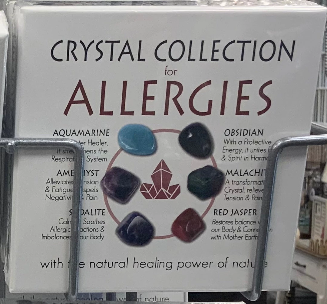 Giftworks GENERAL GIFTS CRYSTAL COLLECTION ALLERGIES 3 Giftworks GENERAL GIFTS CRYSTAL COLLECTION ALLERGIES