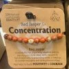 Royal County RED JASPER FOR CONCENTRATION GEMSTONE BRACELET GENERAL GIFTS 2 Royal County RED JASPER FOR CONCENTRATION GEMSTONE BRACELET GENERAL GIFTS