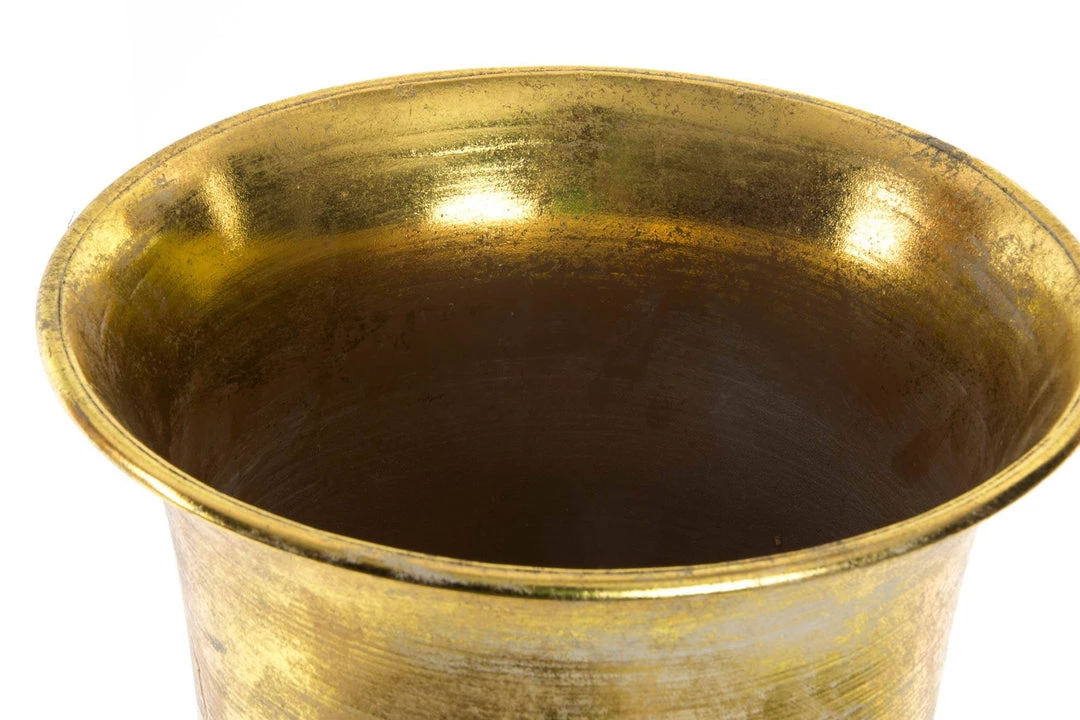 Giftworks GENERAL GIFTS Plant Stand - Aged Gold 5 Giftworks GENERAL GIFTS Plant Stand - Aged Gold