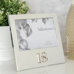 Giftworks 6" X 4" - Milestone Birthday Frame With 3D Number FRAMES