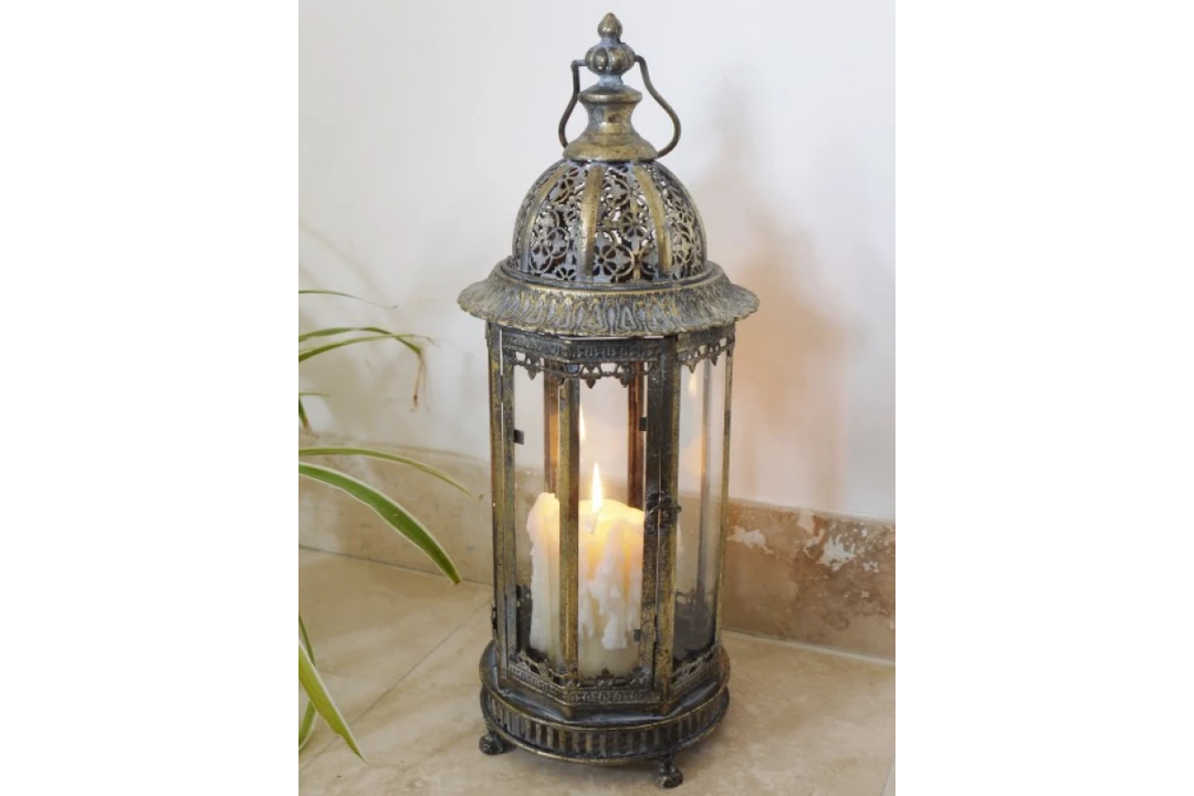 Dutch Brothers Gold Distressed Lantern (Pre Order For Late October) 4 Dutch Brothers Gold Distressed Lantern (Pre Order For Late October)
