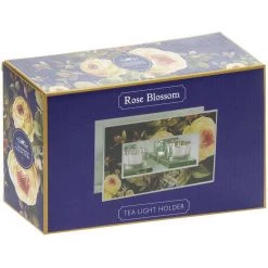 Lesser And Pavey GENERAL GIFTS Rose Blossom Double Tea-light Holder
