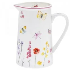 Lesser And Pavey BUTTERFLY GARDEN JUG MEDIUM